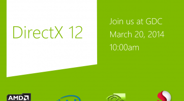 A GDC 2014-en mutatják be az új DirectX-et
