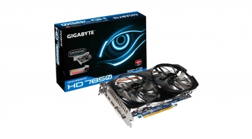 A Gigabyte bemutatta az 1 GB VRAM-mal szerelt HD 7850 gyorsítóját