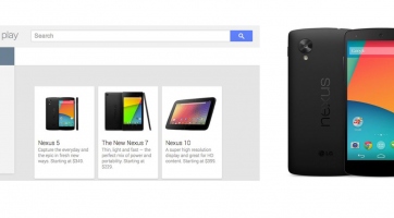 A Google oldalán is felbukkant a Nexus 5