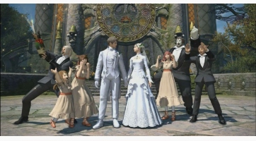 A játékvilág legjobb esküvői szertartásával gazdagodik a Final Fantasy XIV