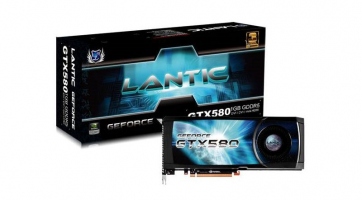 A Lantic is bemutatta új GTX 580-as videokártyáját