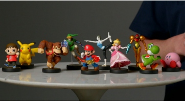 A Namco az első külsős csapat, amelyik támogatja az Amiibo figurákat