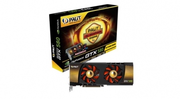A Palit bemutatta 3 GB-os GTX 580 videokártyáját