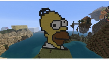 A Simpsons család is bekerül a Minecraftba