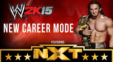 A WWE 2K15 Career Mode-ja az NXT-től a WrestleMania-ig