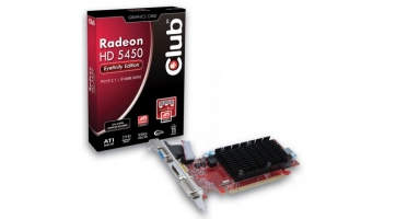 A Club 3D bemutatta új HD5450 Eyefinity Edition gyorsítóját