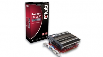 A Club 3D bemutatta új HD5550 Noiseless Edition gyorsítóját