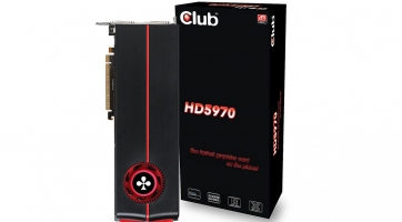 A Club 3D is bejelentette legújabb Radeon HD 5970-es kártyáját