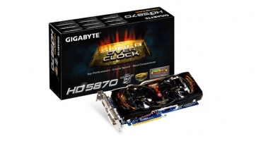 A Gigabyte bejelentette új HD 5870 Super Overclock videokártyáját