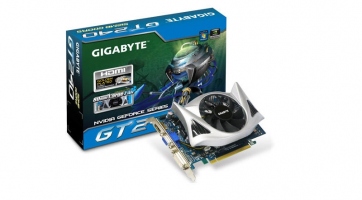 A Gigabyte is bemutatta új GT 240-es videokártyáit