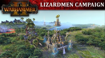 Akcióban a Total War Warhammer 2 gyíkemberei