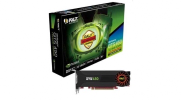 Alacsony profilú GeForce GTS 450 a Palit kínálatában