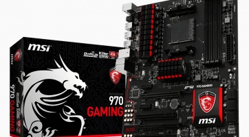 AMD támogatással érkezik az MSI 970 Gaming alaplap