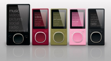 A Microsoft bemutatta az új Zune-lejátszókat