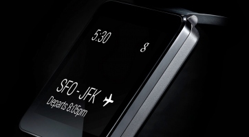 Android Wear rendszerrel érkezik az LG G Watch okosóra