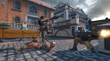 Animált képeken a Gears of War 4 karakterei