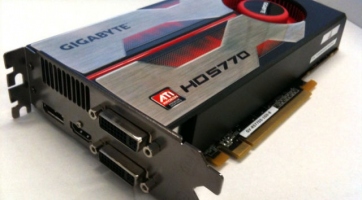 Árlistákon a Gigabyte HD 5770-es gyorsító
