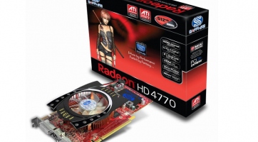 A Sapphire is elkészítette a HD 4770-es kártyáját