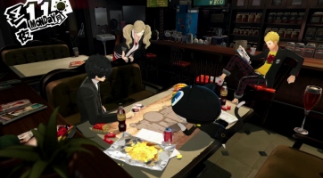 Átvezető animációk és macskák a legújabb Persona 5 videón