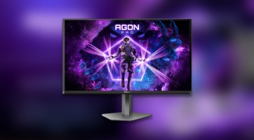 Az AGON by AOC bemutatta új UHD 240 Hz-es QD-OLED gamer monitorát