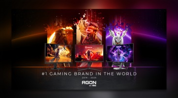 Az AOC hatodszor is világelső a gaming monitorok piacán