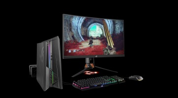 Az ASUS bejelentette kompakt kialakítású Huracan gamer asztali számítógépét