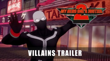 Az ellenséges karakterekről szól a legújabb My Hero One's Justice 2 trailer