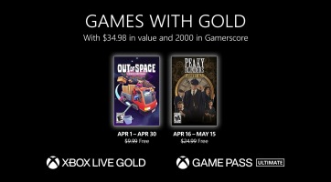 Az Out of Space és a Peaky Blinders: Mastermind lesznek az Xbox Live Gold áprilisi ingyen játékai