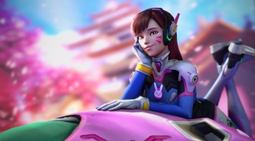 Az Overwatch D.Va-ja is bekerül a StarCraft 2-be
