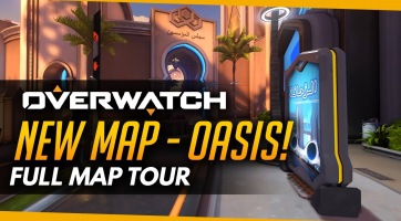 Az új Overwatch pályán akár még egy autó is elüthet!