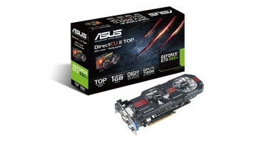 Az Asus bemutatta új GTX 650 Ti DirectCU II gyorsítóit