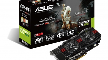 Az Asus piacra dobta az új GeForce GTX 680 DirectCU II kártyáját