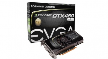 Az EVGA bejelentette új GTX 460 SE gyorsítóit