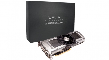 Az EVGA is bemutatta új GTX 690-es gyorsítóját