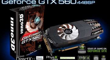 Az Inno3D is bemutatta új GTX 560 Ti videokártyáját