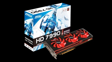 Az MSI is bejelentette saját HD 7990-es Radeonját