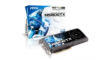 Az MSI piacra dobta új GTX 580-as gyorsítóját