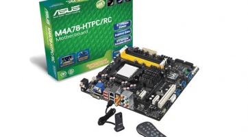 Az Asus bemutatta legújabb M4A78-HTPC alaplapját