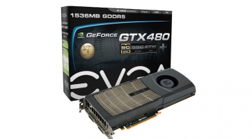 Az EVGA piacra dobta új GTX 480 SuperClocked+ gyorsítóját