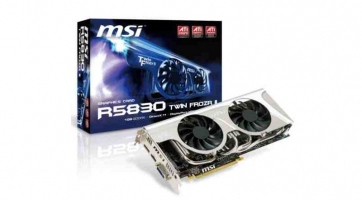 Az MSI bejelentette új R5830 Twin Frozr II videokártyáját