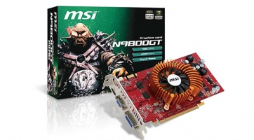 Az MSI is bemutatta energiatakarékos GeForce 9800 GT kártyáit