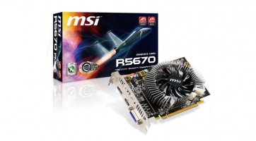 Az MSI is bemutatta új HD 5670-es kártyáját