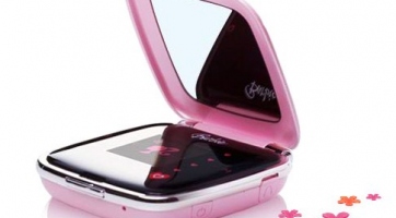 Barbie mp3-lejátszó tükörrel