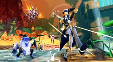 Battleborn: gameplay videón feszít Phoebe és Marquis