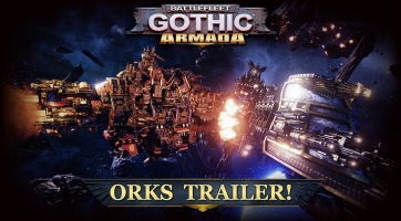 Battlefleet Gothic: Armada - bemutatkoznak az orkok (trailer)
