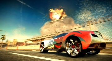 Be nem jelentett arcade versenyjátékon dolgozik a Black Rock Studios