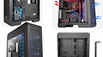 Bejelentésre került a Thermaltake Core V71 ház