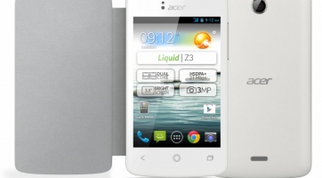 Bejelentették az Acer Liquid Z3 androidos telefont