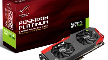 Bemutatkozott az ASUS GeForce GTX 980 Ti Poseidon Platinum
