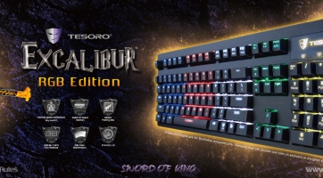 Bemutatkozott a Tesoro Excalibur RGB